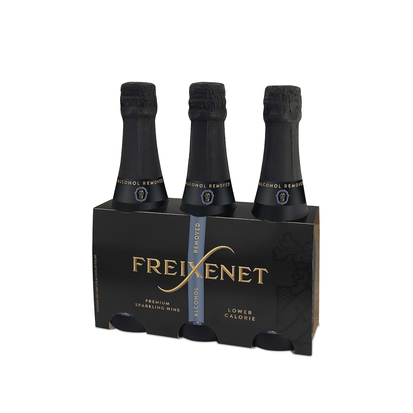 Freixenet Alcohol-Removed Sparkling White Wine 3 Pack (200 ml Bottles)